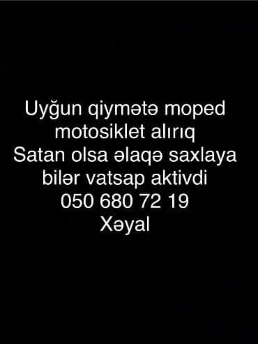 masin satis sayti: Moped və motosiklet alışı xidməti - Uygun qiymətə moped və — 1