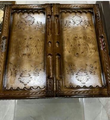 idman masası: Nərd Nerd Nərd Nerd taxta Qoz ağacından hazırlanmış əı işi diplomat — 2