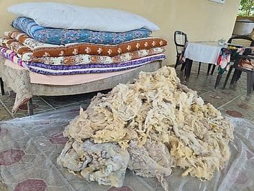 alisa home tekstil: Təbii qoyun yunu yuyulmuş didilmiş temiz. 1kl - 5Azn — 2