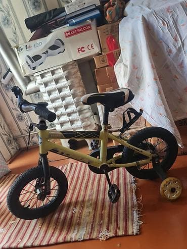 bisklet: Yeni Dörd təkərli Uşaq velosipedi Toba, 12", sürətlərin sayı: 1 — 2