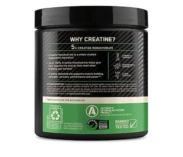 narda full paketler: Kreatin Optimum Nutrition, Çəki: 201 - 500 g, Yeni — 3