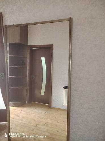 2 qapılı, Güzgülü, Qəhvəyi, Digər material, Kupe, Düz dolab