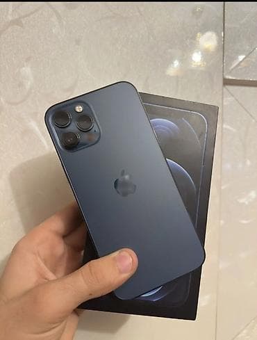philips xenium 9@9s: IPhone 12 Pro Max, 256 GB, Mavi, Simsiz şarj, Face ID, Sənədlərlə — 1