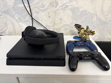 oyun diski: Sony PlayStation 4 (PS4) Slim oyun konsolu ideal vezyetde Temizlik — 1