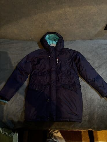 Köynəklər: Reebok Classic kişi qış gödəkçəsi - Rəng: tünd göy (iç hissə — 1