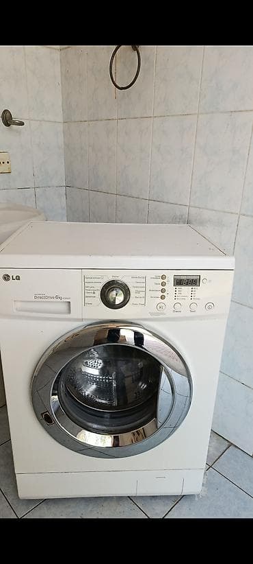 Paltaryuyan maşın LG, 6 kq, Avtomat, Qurutmasız