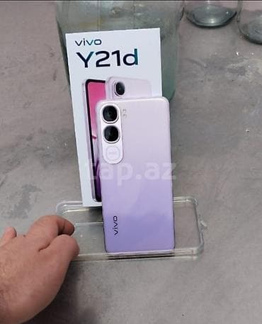 poco f6 512: Vivo Y21, 256 GB, rəng - Çəhrayı, Barmaq izi, Face ID — 2