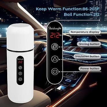pajero mini: Yesido VC20 Portativ elektrikli termos və su qızdırıcısı Səyahət — 6