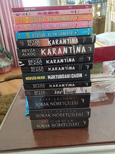 Kitab dəsti – müxtəlif janrlarda populyar nəşrlər Dəstdə olan adlar