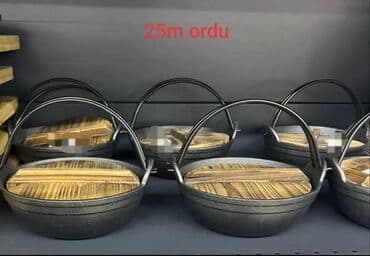 demir saç tava: Tava, rəng - Qara, Çuqun, Alpina — 1