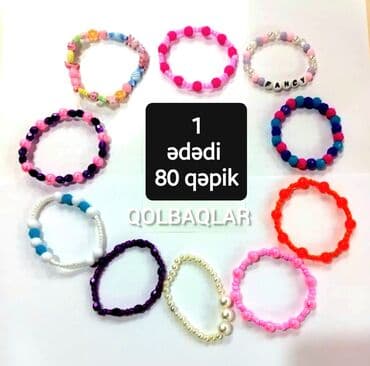 Цепочки: ƏL İŞİ olan qızlar üçün aksessuarlar satılır. 20 qəpikdən başlayan — 5