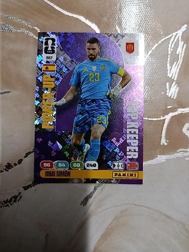 Panini FIFA kolleksiya kartı – Unai Simón (Top Keeper) Futbol — 1