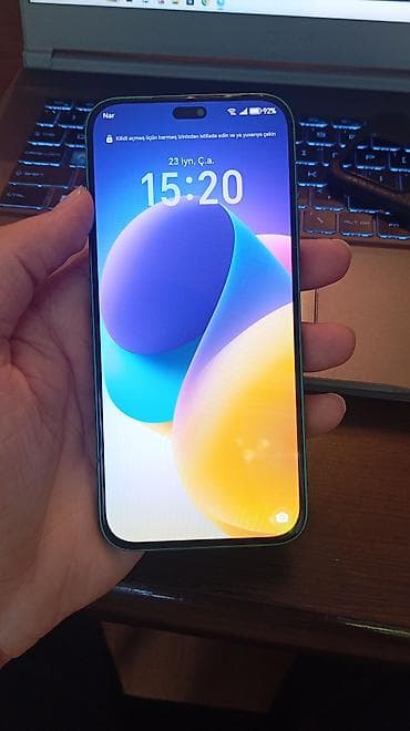 processor core i7: Honor X8b, 128 GB, rəng - Yaşıl, Barmaq izi, İki sim kartlı, Face ID — 1