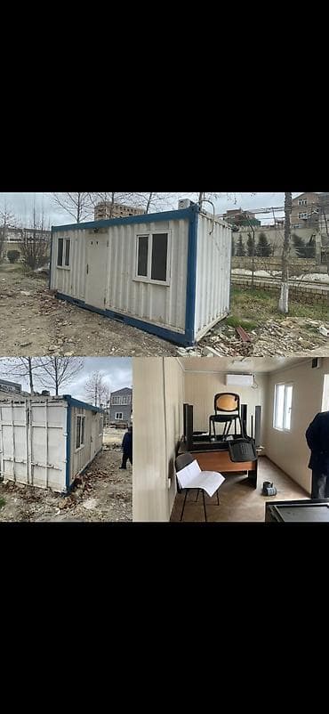 Konteynerlər: Demir Konteyner. ofis üçün. 3200azn. bezi mebelleri var. Kandisaner — 1
