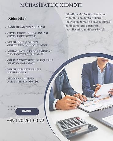 kreditle dis hekimi: Mühasibat uçotu | Hesabatlarının hazırlanması və təqdim edilməsi — 2