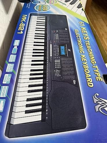MK-821 elektron sintezator (61 klaviş) 1defe işledilib qutuda lalafo.az -da MK-821 elektron sintezator (61 klaviş) 1defe işledilib qutuda