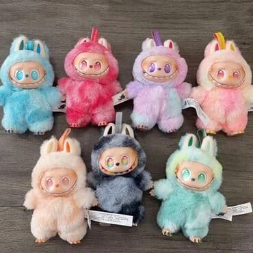 i̇nteraktiv oyuncaq itlər: Labubu Kukla ● Labubu Yumuṣaq kuklalar ● Kola ve Sade olani var ● — 5