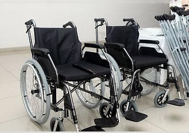 Təsviri: Mexaniki əlil arabası - Yüngül və möhkəm metal karkas -