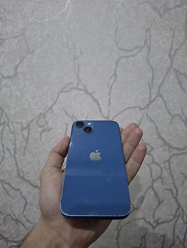 IPhone 13, Mavi, Face ID lalafo.az -da IPhone 13, Mavi, Face ID