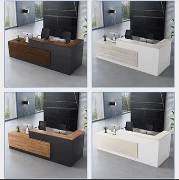 Məhsul: Resepsiyon masası (müxtəlif kombinlər) Təsvir: - Müasir