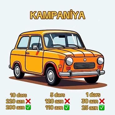 şaxta baba saxta can: Xanımlar və bəylər üçün sürücülük təlimi. Ünvandan götürmə xidməti — 1