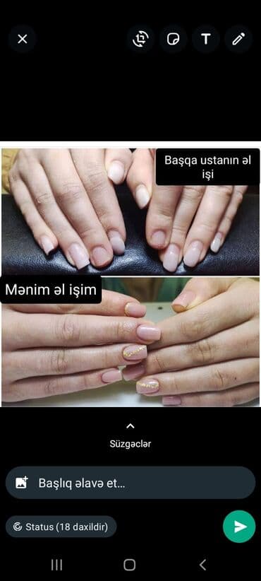 ten effektli qaşlar: Forma gel tipsi gel qaynağı gellak şellak Şekillerin hamısı öz əl — 14