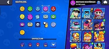 bal: Brawl Stars hesabı – yüksək inkişaf etmiş profil - Kupa yolu: 45.464 — 6