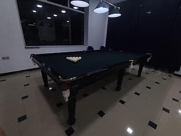 Спортивные игры: Bilyard masası – Rus biliardı üçün tam ölçülü masa3.20/1.70 - Rəng — 5