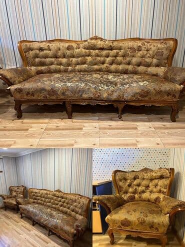 İşlənmiş, Divan, 2 kreslo — 1