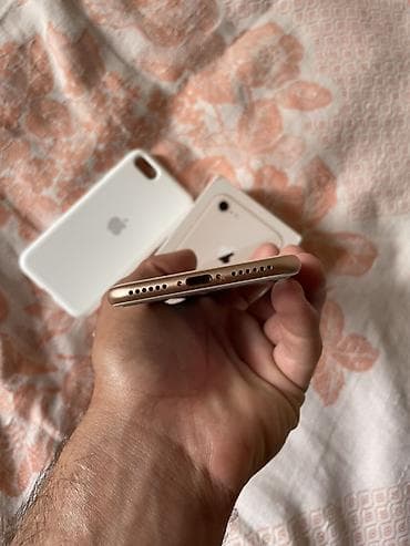 ucuz telefonlar ayfon: IPhone 8, 64 GB, Qızılı, Barmaq izi — 8