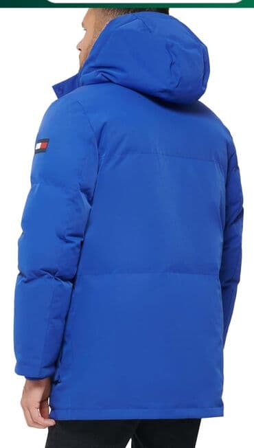 Şortlar: Mavi rəng gödəkçə. - Brend detalları: sinədə “HILFIGER” loqosu, sol — 3