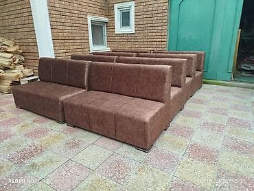 mdf mebel: Çay evi üçün modul divanlar - Təyinat: çay evi, kafe, restoran — 4