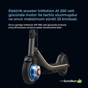 электронный самокат: Elektrik samokat Inmotion A1F (L5S) scooter skuter 🛴 Gördüyünüz ən — 2