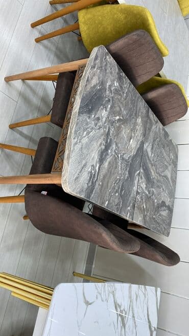 sulutepe kiraye heyet evleri 2022: Qonaq otağı üçün, Yeni, Açılan, Dördbucaq masa, 4 stul — 16