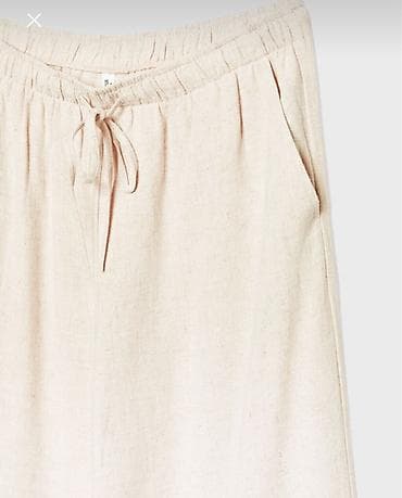 stradivarius xs: Şalvar, Stradivarius, XL, rəng - Bej — 5