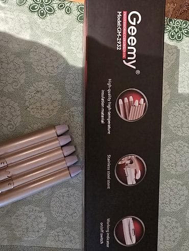 saç utusu: Saç buran maşa Gemei, 170 - 220 °C, Yeni — 5