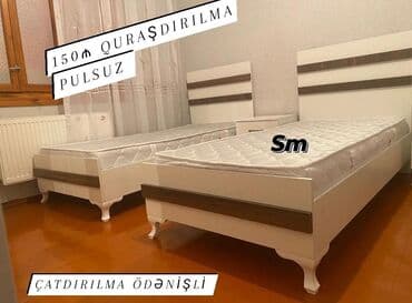 tek neferlik çarpayı: Təknəfərlik çarpayı, Matras ilə — 1