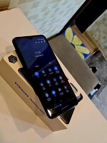 ipad 11 pro: Samsung Galaxy A50, 128 GB, rəng - Qara, Zəmanət, Sensor, Barmaq izi — 3