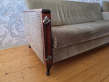 paddon divan: İşlənmiş, Klassik divan, 2 kreslo, Bazalı, Açılan — 2