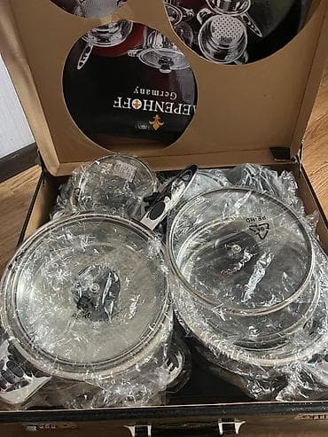 Qazan, rəng - Gümüşü, Paslanmayan polad, Aepenhoff, Almaniya — 4