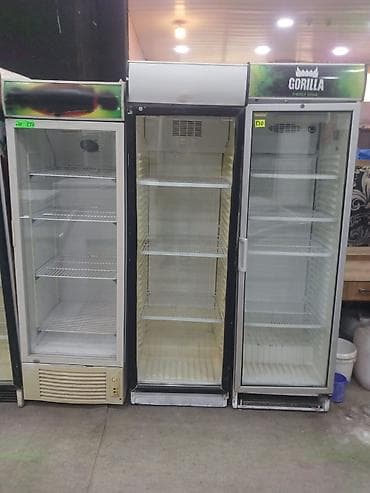 Şüşə qapılı vitrin soyuducu şkaflar - Ticarət obyektləri, market və