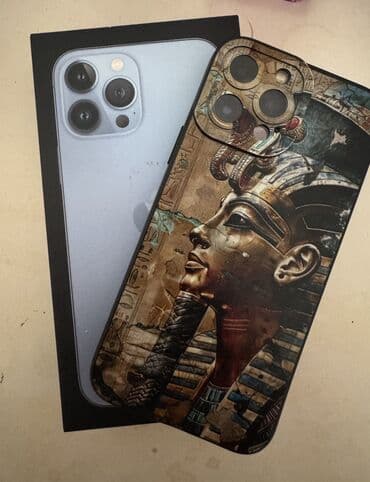 iphone a 6: IPhone 13 Pro Max, 256 GB, Sierra Blue, Barmaq izi, Face ID — 1