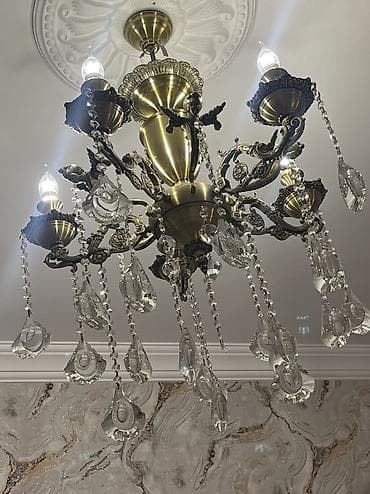 material: Çılçıraq, 5 lampa, Metal — 2