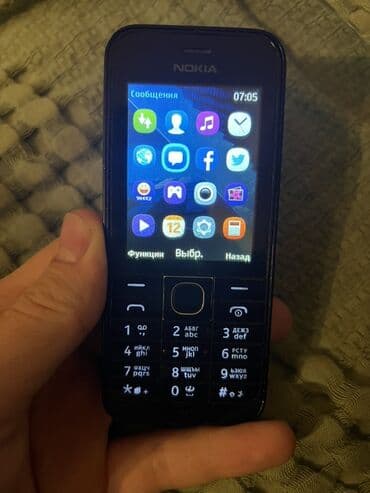 nokia x2 dual sim: Nokia 1, < 2 GB Memory Capacity, rəng - Qara, Düyməli — 1