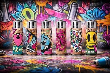 qelyan alfa: Məhsul: Dizaynlı qələm alışqanlar (kolleksiya seriyası) - Korpus — 1