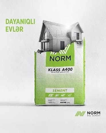 Tikinti daşları: Norm Sement, M-400, A-klass — 1