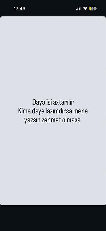Uşaq baxıcısı xidməti - Peşəkar dayə kimi ailələrə dəstək təklif