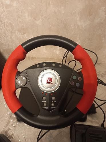 PS3 (Sony PlayStation 3): DILONG Racing Wheel PS3/PS2/PS üçün oyun sükanı və pedal dəsti - — 2