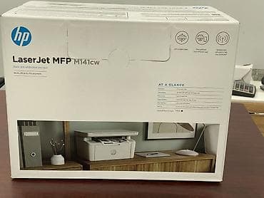 HP LaserJet MFP M141cw – çoxfunksiyalı qara‑ağ lazer printer -