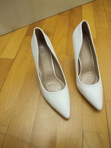 белые туфли новые: Туфли, Размер: 39, цвет - Белый, Новый — 2